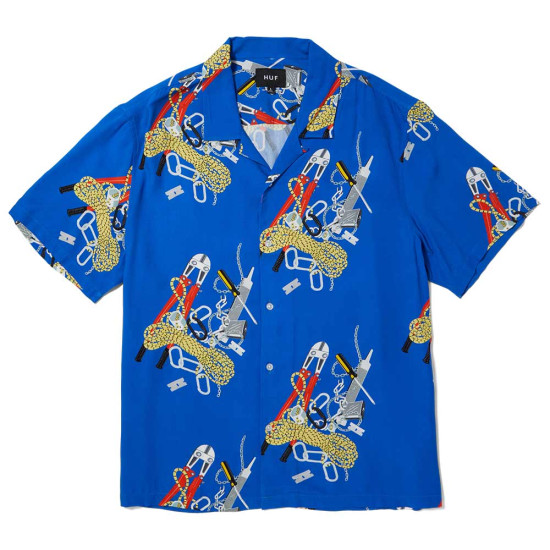 Huf Ανδρικό πουκάμισο Skidrokyo Resort Top Shirt